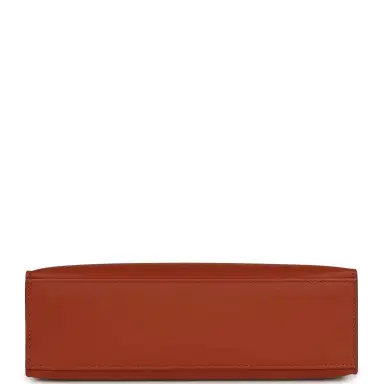 HERMÈS Hermes Kelly Pochette Cuivre Swift Gold Hardware | Thumbnail 6