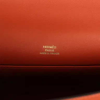HERMÈS Hermes Kelly Pochette Cuivre Swift Gold Hardware | Thumbnail 7