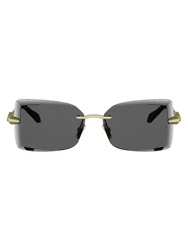 BVLGARI Women's Serpenti Viper 59MM Butterfly Sunglasses - Gold Smoke | Thumbnail 2 BVLGARI Women's Serpenti Viper 59MM Butterfly Sunglasses - Gold Smoke | Thumbnail 2