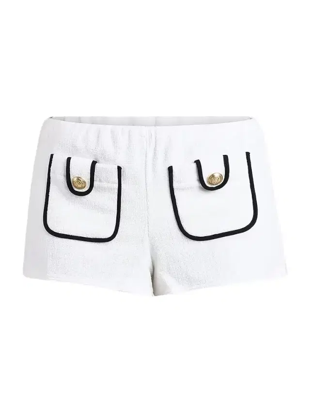 L'AGENCE Women's Fine Line Amiya Shorts - White