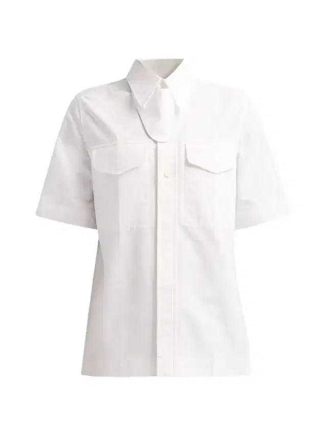 Bottega Veneta Women's Compact Cotton Toile Shirt - Chalk