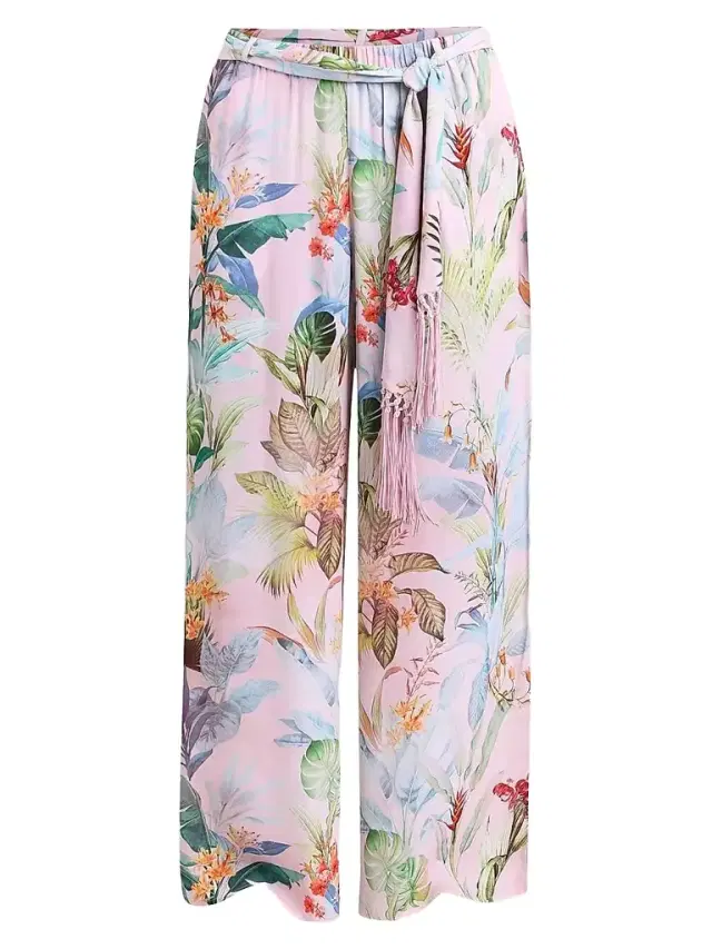 Women's Colorful Palm Geraldine Pants