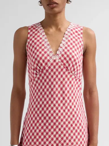 RAILS Women's Bex Gingham Mini Dress - Picnic Check - Size XS | Thumbnail 5 RAILS Women's Bex Gingham Mini Dress - Picnic Check - Size XS | Thumbnail 5