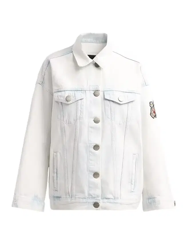Marc Jacobs Women's Oversized Denim Trucker Jacket - Light Wash