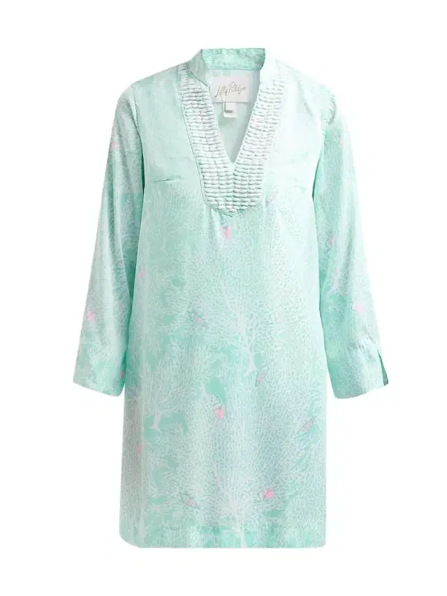 Lilly Pulitzer Women's Irella Caftan Dress - Mint Condition Fantastical
