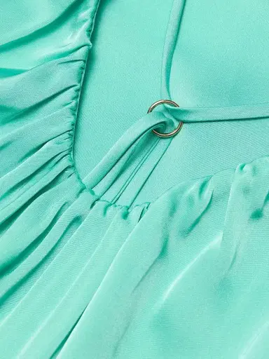 Ramy Brook Women's Lauren Halterneck Top - Jade - Size XXL | Thumbnail 7