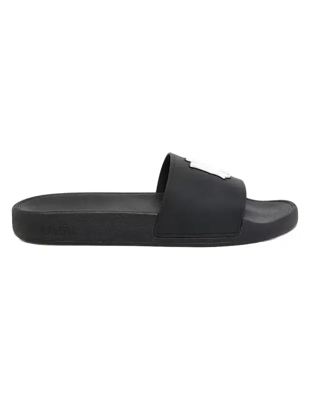 Amiri Men's MA Logo Pool Slides - Black  Sandals