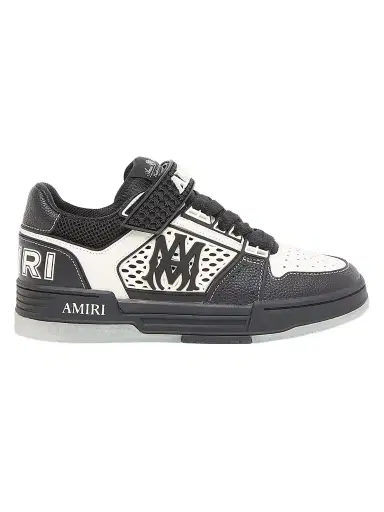 Amiri Men's Skyline Logo Leather Sneakers - Black | Thumbnail 1 Amiri Men's Skyline Logo Leather Sneakers - Black | Thumbnail 1