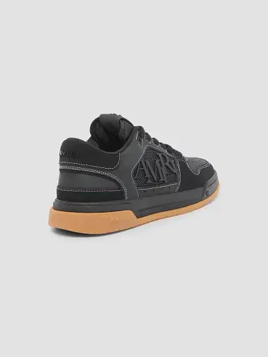 AMIRI Men's Logo Leather Low-Top Sneakers - Black - Size 7 | Thumbnail 2 AMIRI Men's Logo Leather Low-Top Sneakers - Black - Size 7 | Thumbnail 2
