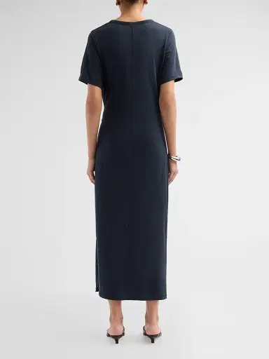 rag & bone Women's The Slub Cotton Midi T-Shirt Dress - Salute - Size XL | Thumbnail 3