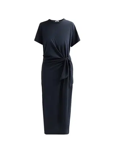 rag & bone Women's The Slub Cotton Midi T-Shirt Dress - Salute - Size XL | Thumbnail 1