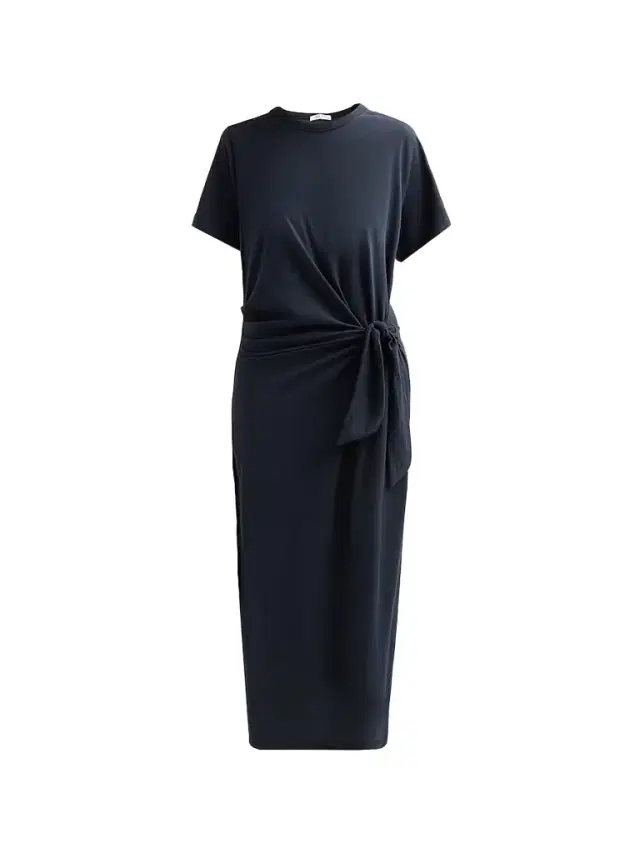 Women's The Slub Cotton Midi T-Shirt Dress - Salute