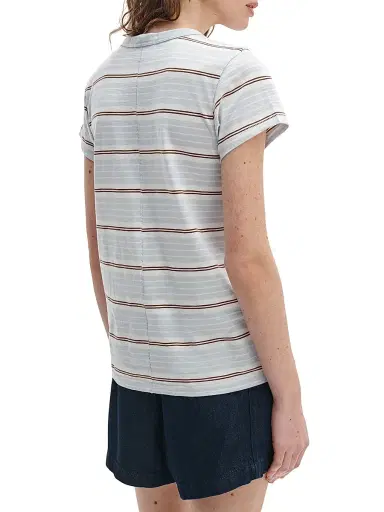 rag & bone Women's The Slub Striped Pima Cotton T-Shirt | Thumbnail 4 rag & bone Women's The Slub Striped Pima Cotton T-Shirt | Thumbnail 4