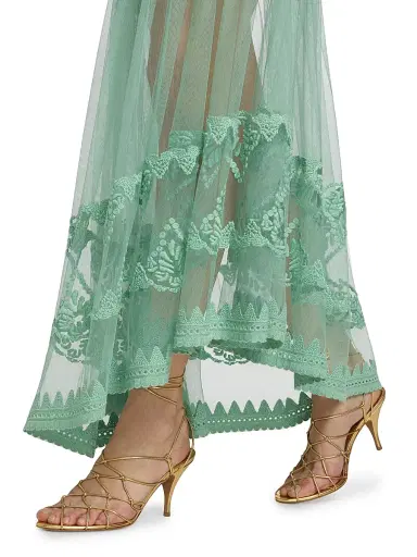 Ulla Johnson Women's Elspeth Floral-Embroidered Sheer Silk Midi-Skirt | Thumbnail 6 Ulla Johnson Women's Elspeth Floral-Embroidered Sheer Silk Midi-Skirt | Thumbnail 6