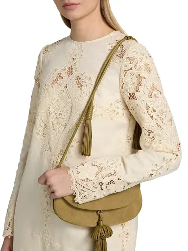 Ulla Johnson Women's Camie Floral Lace Linen Minidress | Thumbnail 6