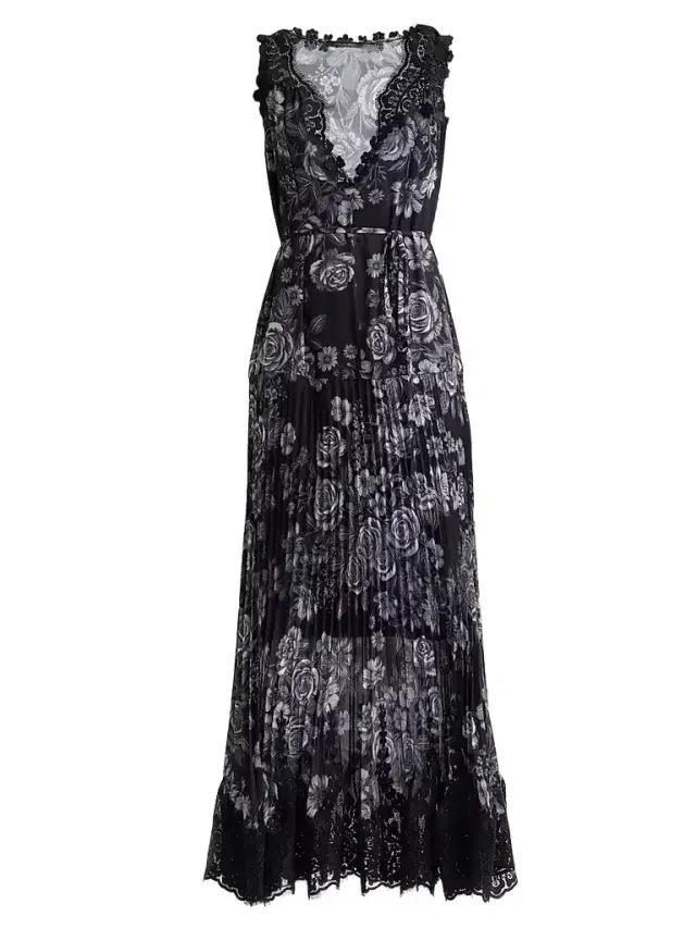 Kobi Halperin Women's Liora Floral Midi Dress - Black Multi