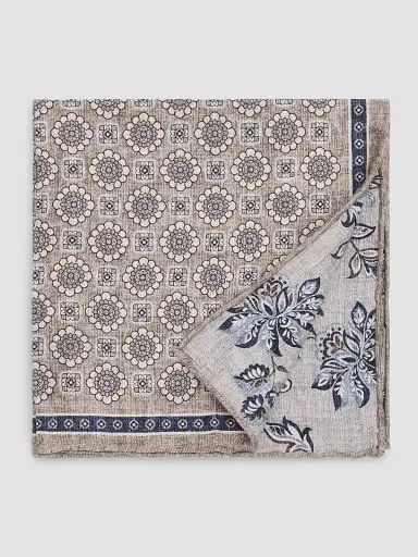 Kiton Men's Silk Pocket Square | Thumbnail 2 Kiton Men's Silk Pocket Square | Thumbnail 2