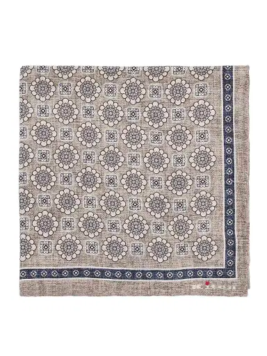 Kiton Men's Silk Pocket Square | Thumbnail 1 Kiton Men's Silk Pocket Square | Thumbnail 1