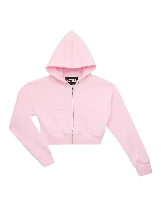 Girl's Dylan Crop Hoodie - Ballet Pink