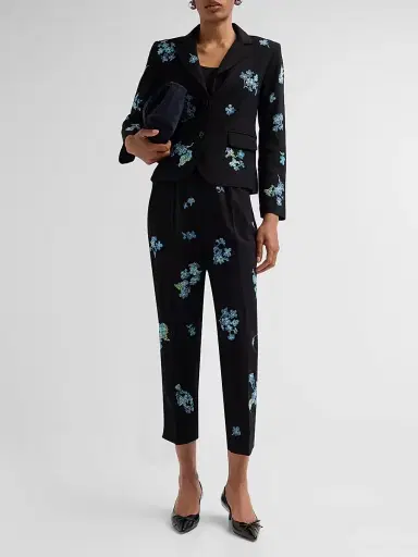 Libertine Women's Bluebell Lane Embellished Single-Breasted Classic Jacket - Black | Thumbnail 2 Libertine Women's Bluebell Lane Embellished Single-Breasted Classic Jacket - Black | Thumbnail 2