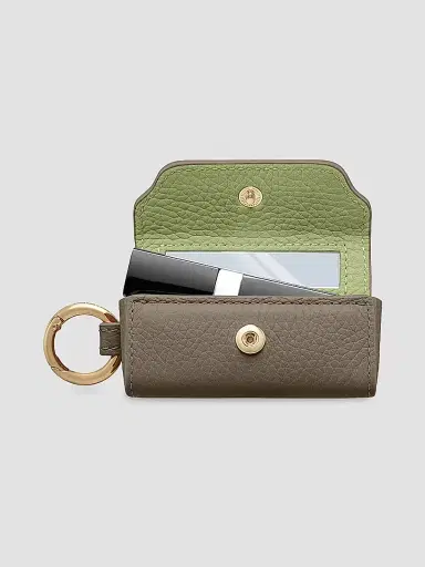 MAISON de SABRÉ Women's Leather Lipstick Charm - Cashmere Matcha | Thumbnail 5