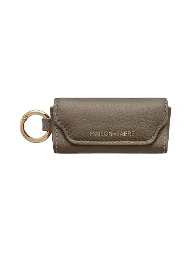 MAISON de SABRÉ Women's Leather Lipstick Charm - Cashmere Matcha | Thumbnail 1