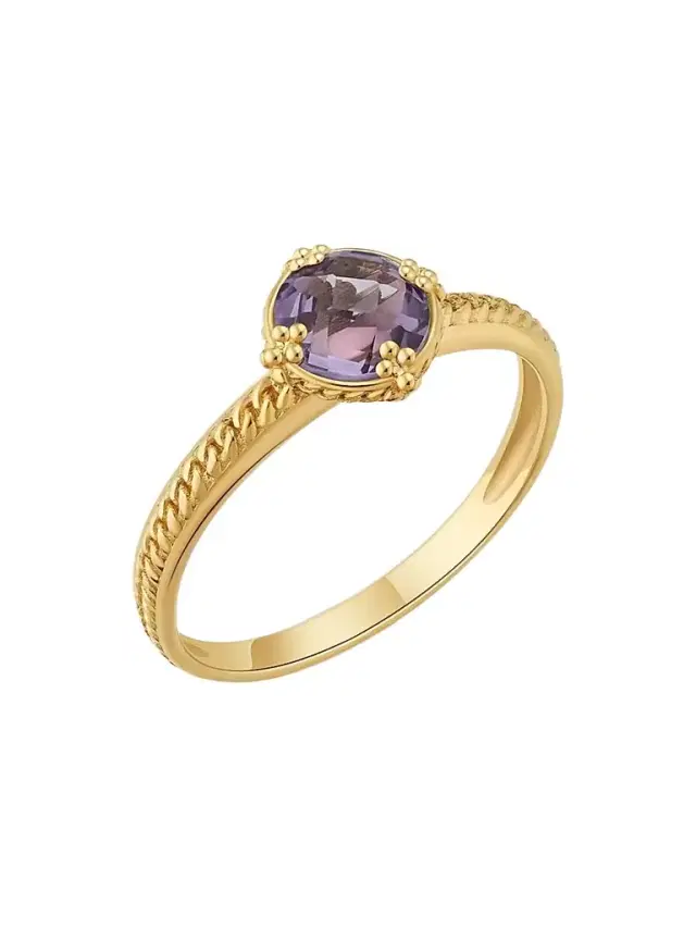 Women's Antica Ring in 14K Yellow Gold - Gold
