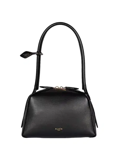 Alaïa Women's Le Bouledogue Small Leather Shoulder Bag - Black | Thumbnail 1