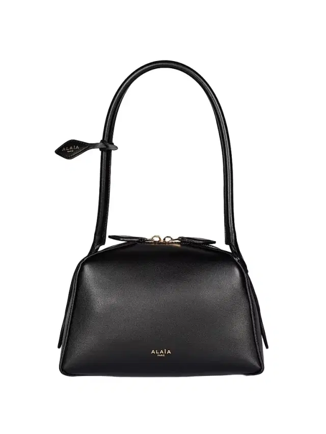 ALAIA Women's Le Bouledogue  Leather Shoulder Bag - Black