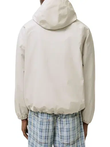 Burberry Men's Clapton Winbreaker Hooded Jacket - Moon Grey - Size XXL | Thumbnail 3