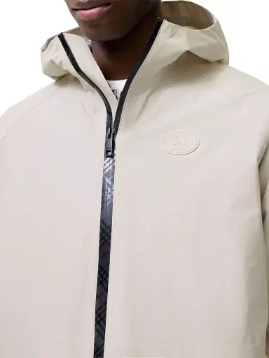 Burberry Men's Clapton Winbreaker Hooded Jacket - Moon Grey - Size XXL | Thumbnail 4