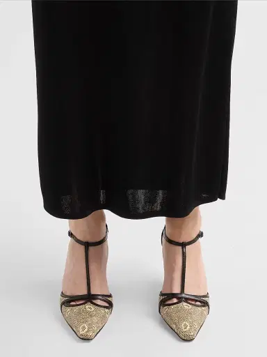 Manolo Blahnik Women's Gish 70MM Leather Pumps | Thumbnail 2 Manolo Blahnik Women's Gish 70MM Leather Pumps | Thumbnail 2
