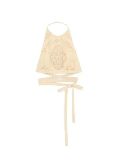 Valentino Garavani Women's Floral Stamp Blanket Top | Thumbnail 1
