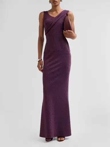Chiara Boni La Petite Robe Women's Chira Sleeveless Sugar Mermaid Gown - Pomace | Thumbnail 2