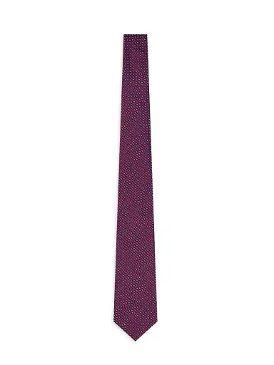 Giorgio Armani Men's Elaborated Diamond Silk Tie | Thumbnail 1 Giorgio Armani Men's Elaborated Diamond Silk Tie | Thumbnail 1