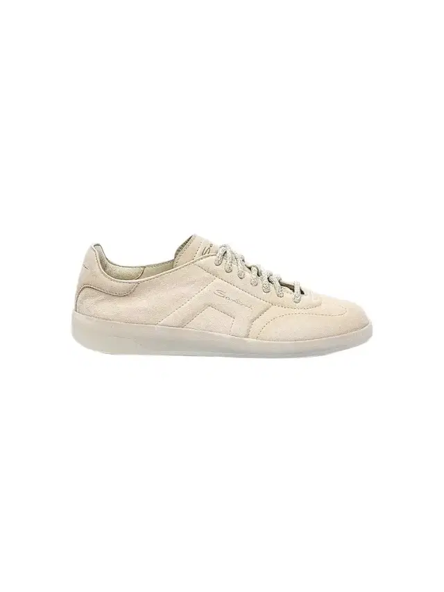 Santoni Women's Oly Suede Low-Top Sneakers - Beige