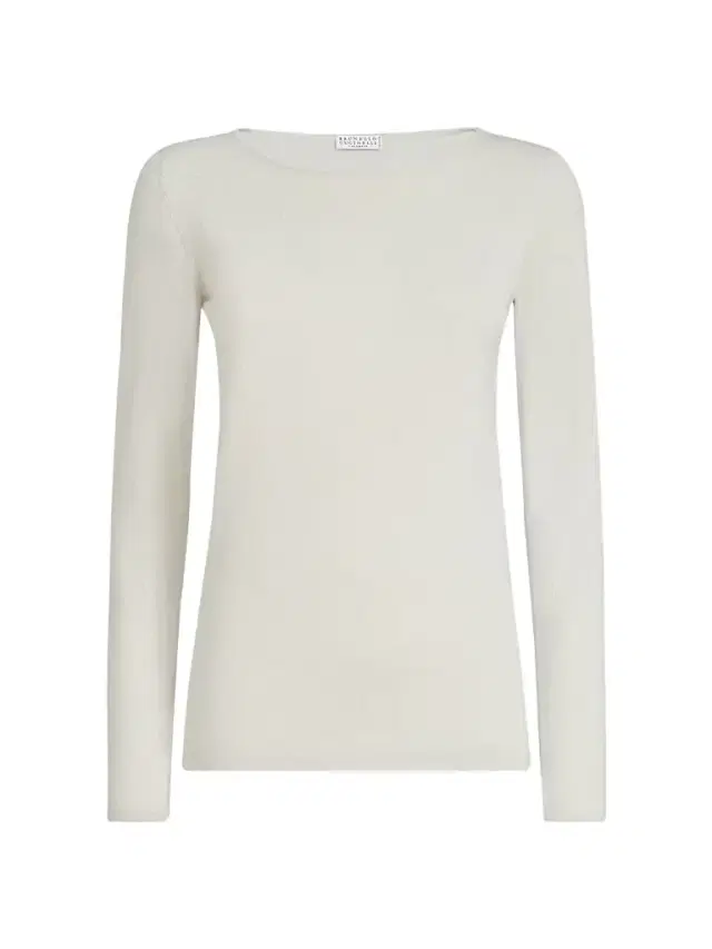 Brunello Cucinelli Women's Sparkling Cashmere and Silk Lightweight Sweater - Milk
