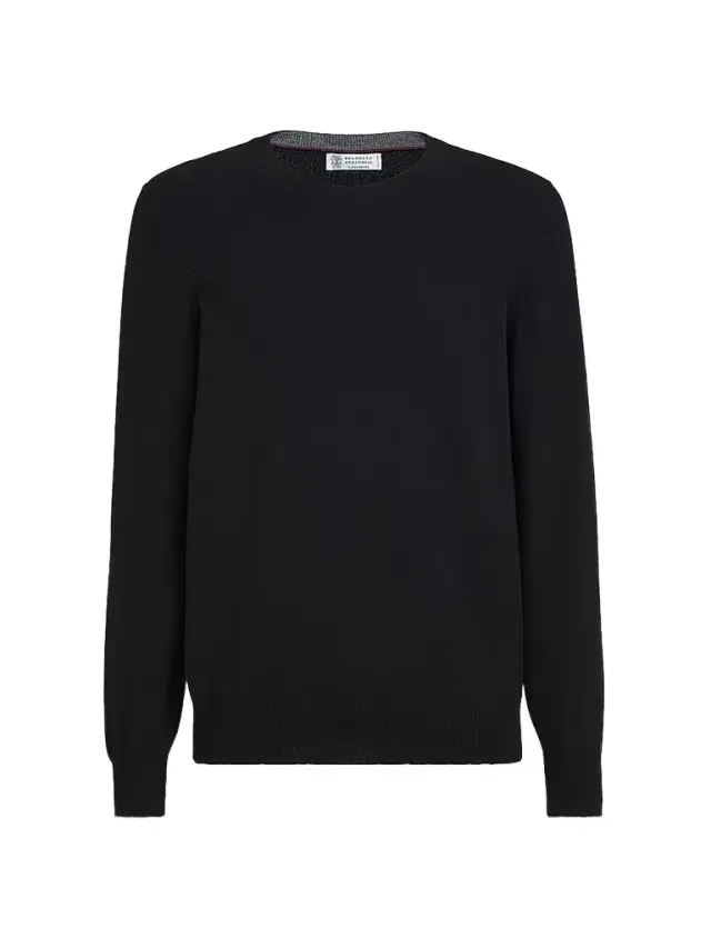 Brunello Cucinelli Men's Cashmere Sweater - Black