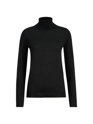 Brunello Cucinelli Women's Sparkling Cashmere and Silk Lightweight Turtleneck Sweater | Thumbnail 1 Brunello Cucinelli Women's Sparkling Cashmere and Silk Lightweight Turtleneck Sweater | Thumbnail 1