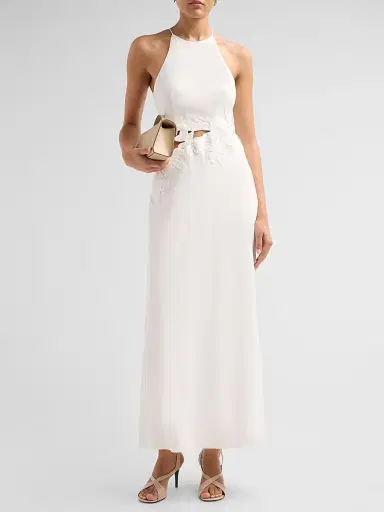 Significant Other Women's Idette Maxi Dress - Ivory - Size 12 | Thumbnail 2