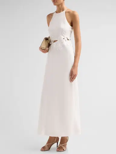 Significant Other Women's Idette Maxi Dress - Ivory - Size 12 | Thumbnail 4