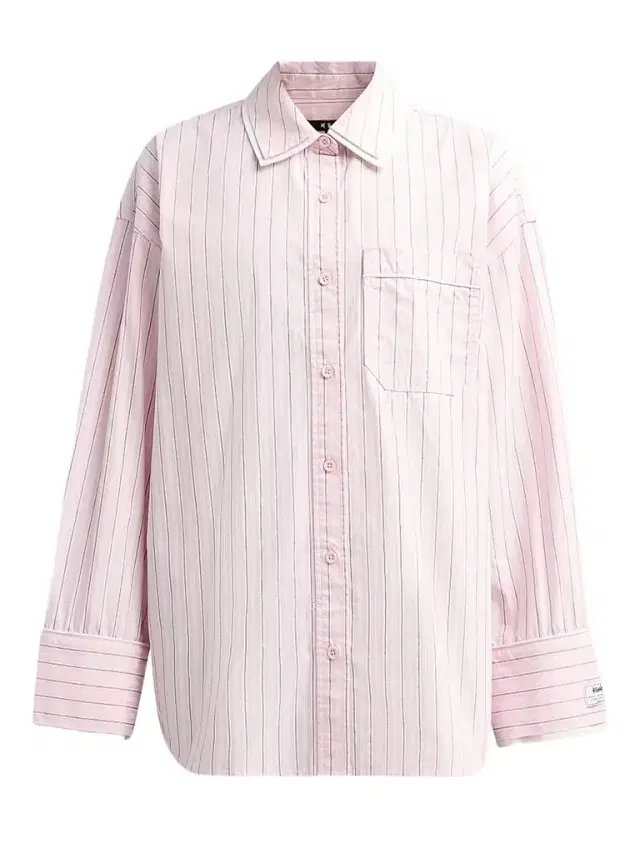 Ksubi Women's Higher Than Heaven Astra Striped Cotton Shirt - Pink