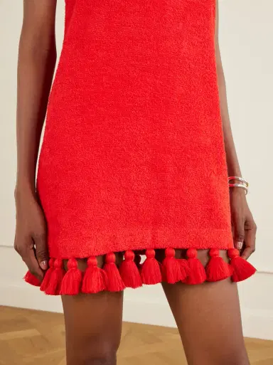 Cap d’Antibes Manon cotton-terry mini dress | Thumbnail 4 Cap d’Antibes Manon cotton-terry mini dress | Thumbnail 4