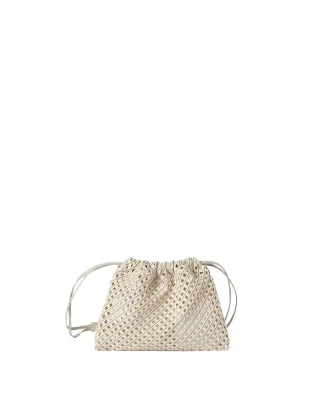 Brunello Cucinelli Pouch bag in precious cotton net