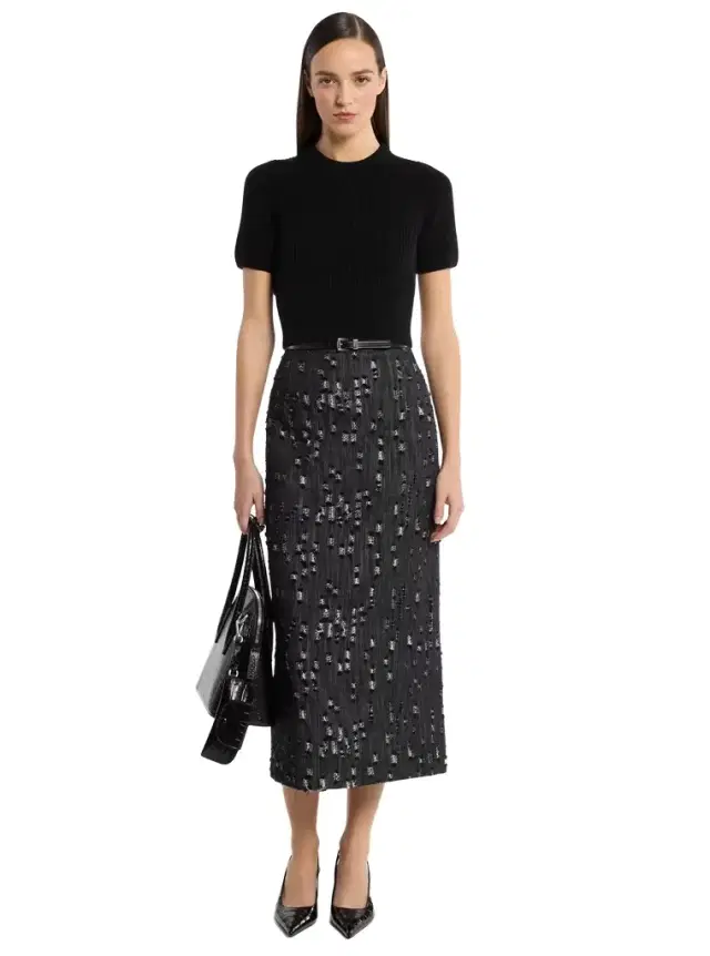 Frayed Denim Skirt