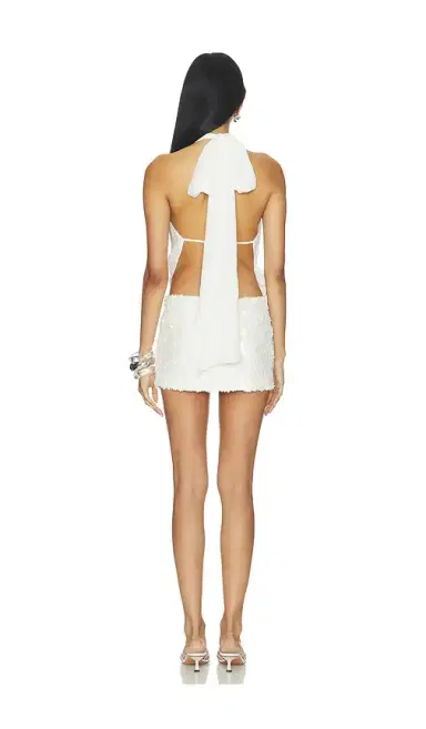 LOBA Concha Paillette Mini Dress | Thumbnail 3