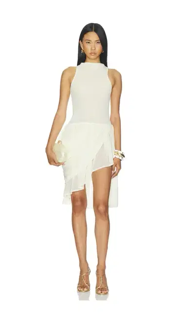 LOBA Maureen Draped Midi Dress | Thumbnail 1 LOBA Maureen Draped Midi Dress | Thumbnail 1