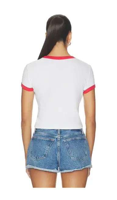 Junk Food Budweiser Ringer Baby Tee | Thumbnail 3 Junk Food Budweiser Ringer Baby Tee | Thumbnail 3