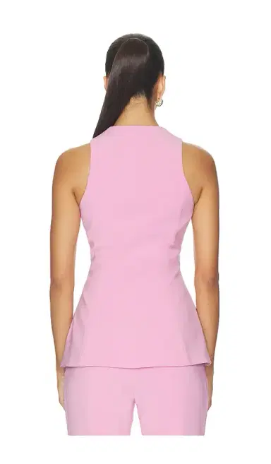 Nadine Merabi Zoe Pink Waistcoat | Thumbnail 3 Nadine Merabi Zoe Pink Waistcoat | Thumbnail 3