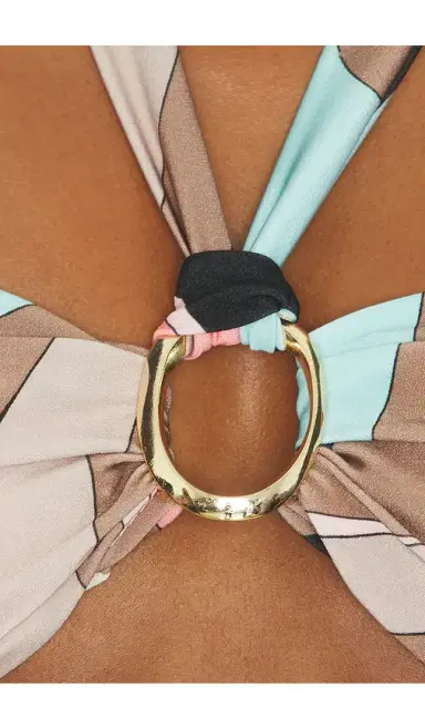 L'Agence Krysta Bandeau Bikini Top | Thumbnail 5